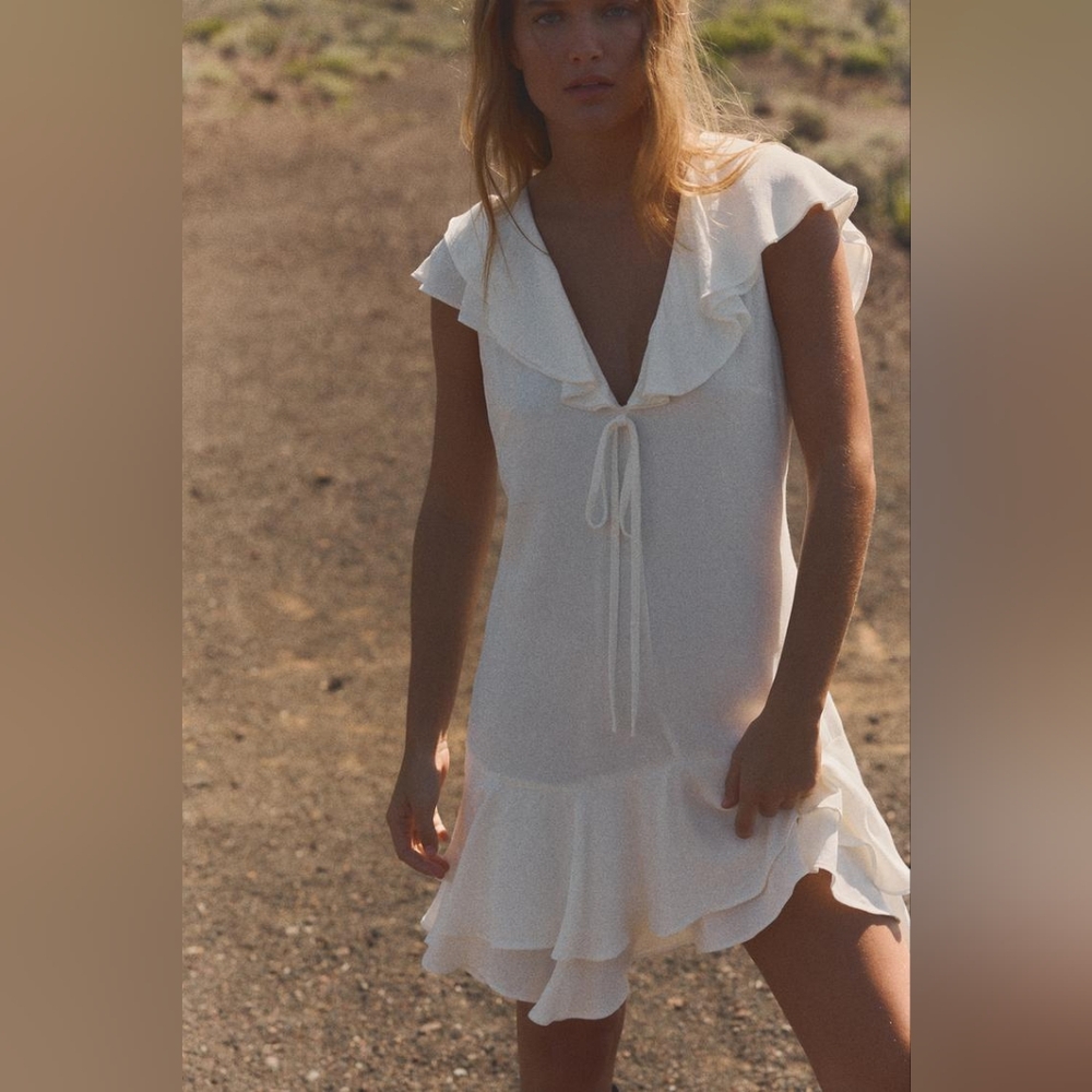 SOLD - Zara White Dress